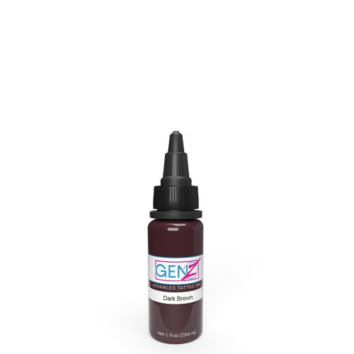 Intenze GEN-Z - Dark Brown (30ml) EU REACH tetováló festék