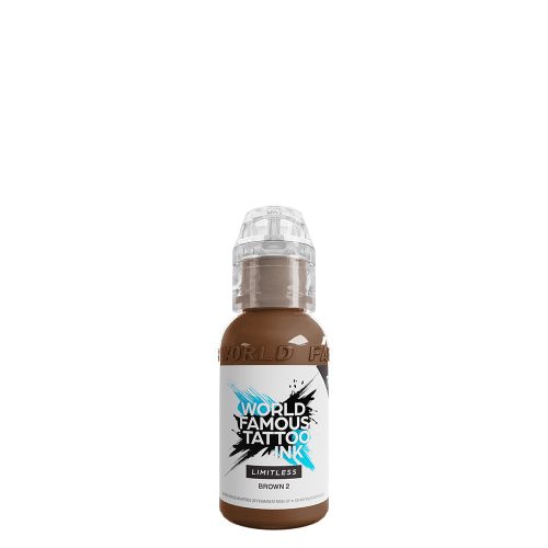 World Famous Tattoo Ink Brown 2 (30ml) EU REACH tetováló festék