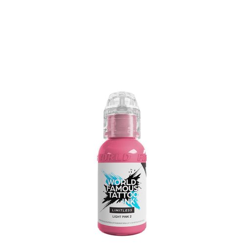 World Famous Tattoo Ink Light Pink 2 (30ml) EU REACH tetováló festék