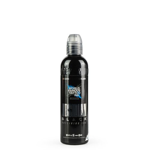 World Famous Tattoo Ink Black Outlining (120ml) EU REACH tetováló festék