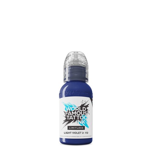 World Famous Tattoo Ink Light Violet 2 v2 (30ml) EU REACH tattoo farbe