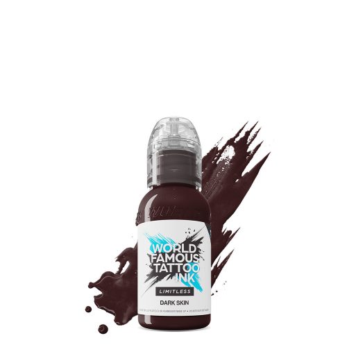 World Famous Tattoo Ink Dark Skin (30ml) EU REACH tetováló festék